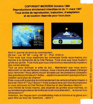 Pyramid (F) (1993) [CPC Infos] box cover back